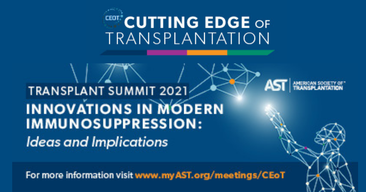 2021 Abstract Submission American Society of Transplantation